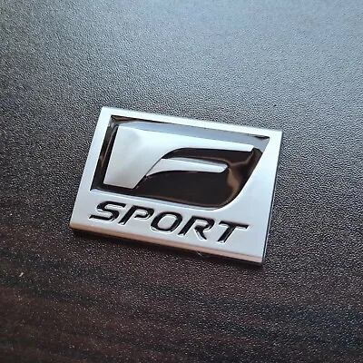 Lexus F Sport Badge Metal Emblem Is250 Is350 Is Rcf Isf Rx Ch Ct Nx Lx Ux  • $16.17