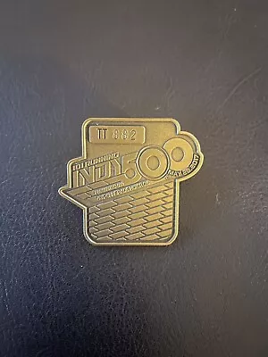 2017 Indy 500 Bronze Badge (Takuma Sato Winner) • $24