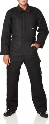 Dickies Men's Premium Insulated Duck Coverall MEDIUM BLACK • $69.99