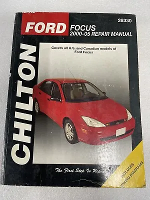 $10 • Buy Repair Manual-SE Chilton 26330 Fits 2000-2005 Ford Focus