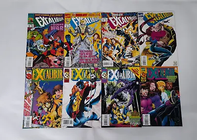 EXCALIBUR Vintage Marvel Comic Bundle X 8 (1993-1995) • £12.50