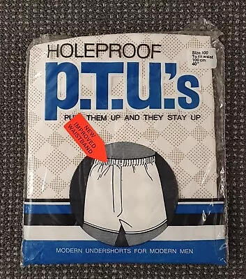 🔶️RARE VINTAGE HOLEPROOF BONDS PTUs MENS JOCKEY BOXER BRIEFS UNDERWEAR 40  • $220