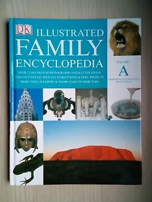 Illustrated Family Encyclopedia Volume 1 A  Hardback • £0.99