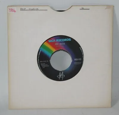 £2.99 • Buy M ‎– Pop Muzik - 1979 Vinyl 7  Single - MCA 413