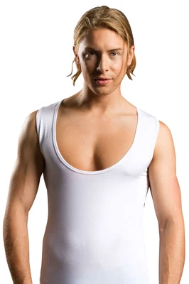£21 • Buy Doreanse Men's 2015 Cotton Modal Deep Neck Athletic Shirt