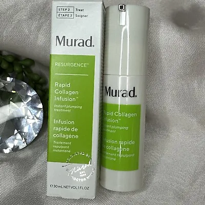 Murad RESURGENCE Rapid Collagen Infusion Instant Plumping Treatment 1FL OZ 30 Ml • $42.99