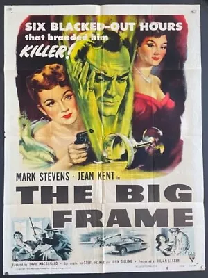 The Big Frame Movie Poster Mark Stevens Jean Kent 1953    *Hollywood Posters* • $89