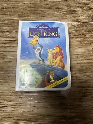 Disney Masterpiece The Lion King Mcdonalds Happy Meal Toy Figurine 1996 Vhs Mini • $5