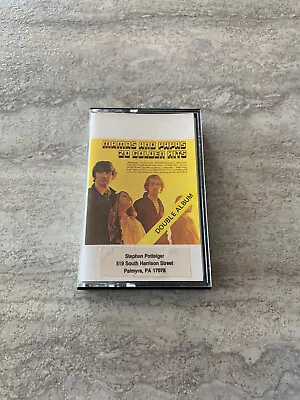 The Mamas And The Papas ~ 20 Golden Hits ~ Cassette Tape K7  • $11.82