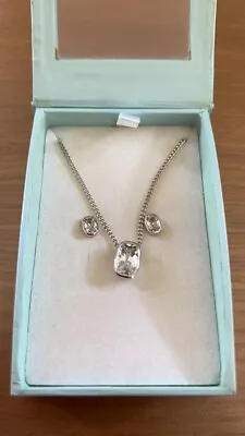 £6.95 • Buy Adrian Buckley Pave Collection Crystal  Necklace & Earrings Gift Set Boxed