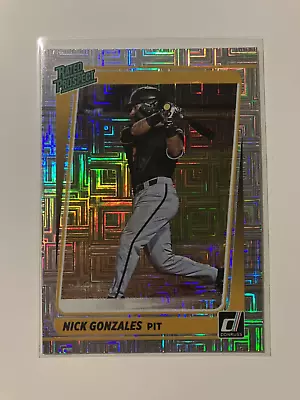 2021 Panini Donruss - Rated Prospects Vector #RP6 Nick Gonzales (RC) • $0.99