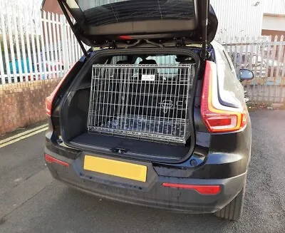 PET WORLD VOLVO | XC40 Sloping Car Crate Pet Puppy Dog Travel Cage • £144.95