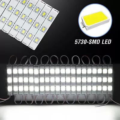 5730 3LED SMD Module Injection Decorative Waterproof LED Strip Light Lamp DC 12V • $34.99