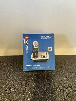 Motorola Digital Cordless Telephone - Answering Machine - CD5011 Factory Box • $5.99