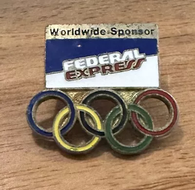 Vintage Federal Express Olympic Pin • $5