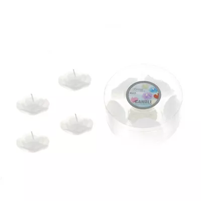 Mega Candles - Scented Floating Flower Candles - White Set Of 30 • $25.99