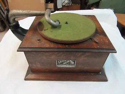 Vtg Victor  Talking Machine Model VV-IV  Record Player For Parts Or Restore • $145