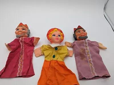 $19.83 • Buy Vintage Mr Rogers Hand Puppets-Kings And Little Red Riding Hood. Nice .Q671
