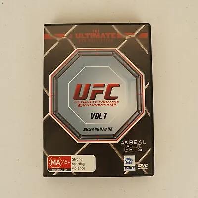 UFC The Ultimate DVD Collection Volume 1 Ultimate Fighting Championship • $18.92