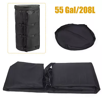 55Gallon/208L Drum Thermal Blanket Heater Drum Heat Pail Heater Adjustable 1100W • $191