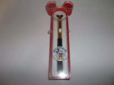 Vintage Mickey & Co Disney MICKEY MOUSE Colibri Pen Black And Gold. • $39.99