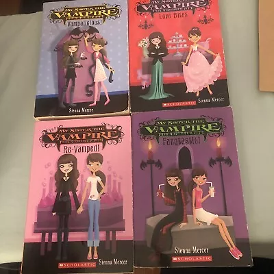 My Sister The Vampire Series Lot 4 PB Books Sienna Mercer Fangtastic Vampaliciou • $12.99