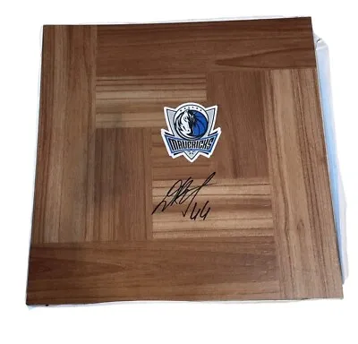 Davis Bertans Autographed Floorboard Dallas Mavericks Floorboard NBA Rare • $54.99