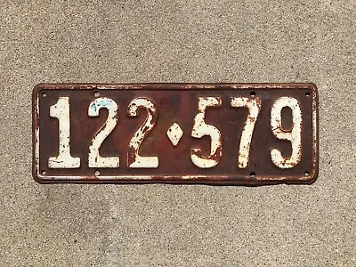 1928 / 1929 - New  Zealand - License Plate • $59.95