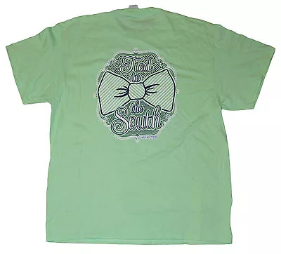 Women's Tied To The South Short Sleeve Mint T-Shirt Girlie Girl Top XL 2XL 3XL • $14.99