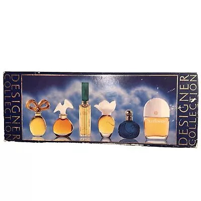 Vintage Designer Perfume Set Designer Collection 6 Made In FRANCE Mini Perfumes • $74.99