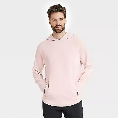 Men's Heavy Waffle Hooded Sweatshirt - All In Motion • $14.99