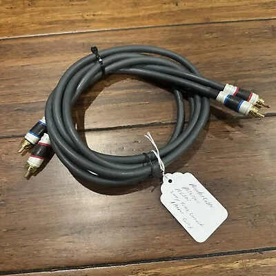 MONSTER CABLE M650i 2-WAY TIME CORRET AUDIOPHILE RCA M SERIES CABLES - 1 METER • $27.95