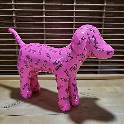 Victoria's Secret Pink Plush Stuffed Dog 13  Nose To Tail VS Valentines Day  • $19.90