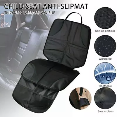 Car Seat Cover Under Child Seat Leather Saver Protector Mat  Anti-Slip Safety AU • $14.43