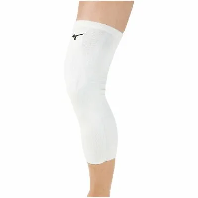 Mizuno Japan Volleyball Knee Pad Supporter Super Long V2MY8019 White • $16.07