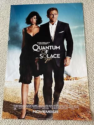 QUANTUM OF SOLACE (2008) ORIGINAL MOVIE POSTER  -  ROLLED  -  Single-SIDED • $15.99