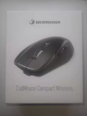 3DConnexion CadMouse Compact Wireless 7 Buttons (5 Programmable) 7200dpi PTFE • £47