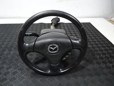 2003 Mazda Protege5 Protege 5 2.0l Fwd A/t Steering Wheel Column With Key • $99.99