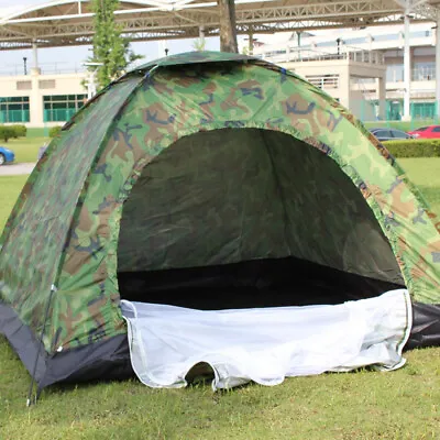 2 - 3 Man Person Camping Tent Waterproof Room Outdoor Hiking Backpack Fishing • $40.89