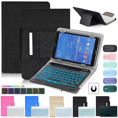 For HONOR Pad X9/X8 Pro/X8/V7 Pro Tablet Bluetooth Backlit Keyboard Case Mouse • £13.99