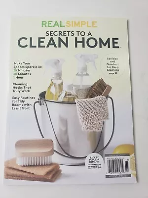 Real Simple Secrets To A Clean Home May 2021 Magazine Hacks That Truly Work • $13.99