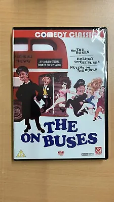 ON THE BUSES / HOLIDAY ON THE BUSES / MUTINY ON THE BUSES TRILOGY DVD-New..UK • £24.89