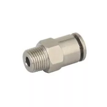 Pneumatic Push In Air Fittings NPB - Male Connector 8mm Hose - 1/8 NPT Thread • $18