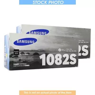 MLTD1082S HP-Samsung 1082Z Toner Cartridge Black Pack Of 2 • £200.59
