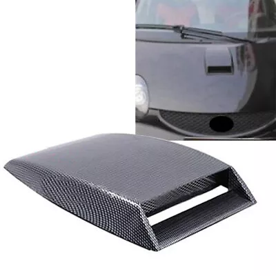 1x Car Roof Decorative Air Flow Intake Hood Scoop Vent Bonnet Cover Universal • $26.25