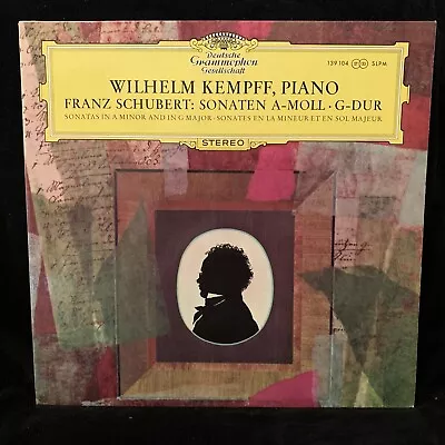 SCHUBERT Piano Sonatas In A D.845 & In G D.894 WILHELM KEMPFF - DGG ST LP TULIP • $20