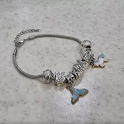 Unicorn Charm Bracelet Silver - Absolutely  Stunning  Brand New • £5