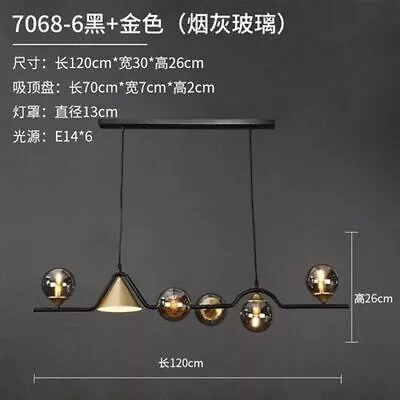 Led Chandelier Vintage Lampshade Kitchen Dining Table Room Loft Decorative Light • $383.93