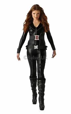 £45.56 • Buy Black Widow Womens Costume DC Comics Marvel Superhero Fancy Dress Outfit