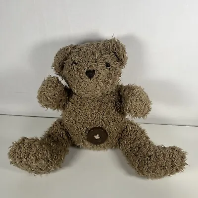 Mamas And Papas Barnaby Button Plush Teddy Bear Nursery Scruffy Style 8” • £9.99